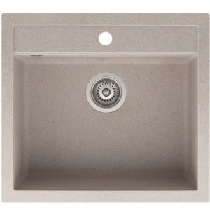 Мойка кухонная Aquasanita Quatro SQQ100 (бежевый)
