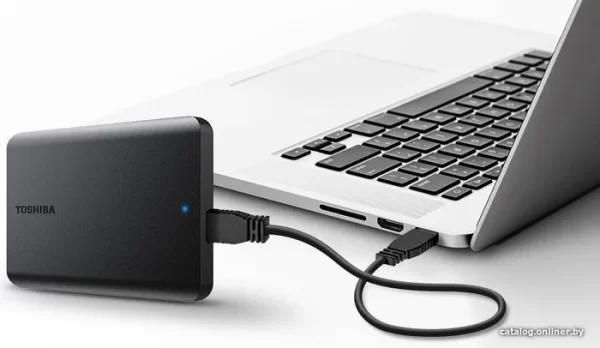 Внешний жесткий диск Toshiba Canvio Basics 2TB (HDTB520EK3AA)