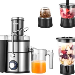 Соковыжималка многофункциональная Kitfort КТ-1153  800Вт