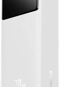 Внешний аккумулятор Baseus Star-Lord Digital Display Fast Charging Power Bank 30000mAh 30W (белый)