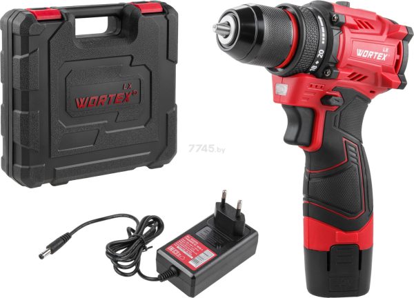 Дрель-шуруповерт Wortex LX BD 1215-1 Li (1333698)