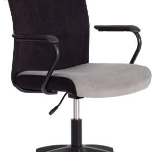 Кресло офисное Tetchair Fly флок (серый/черный)