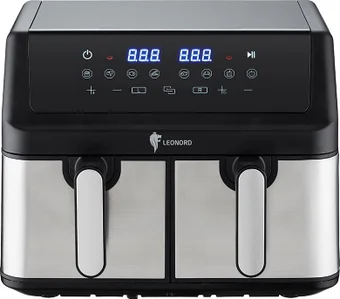 Аэрогриль (аэрофритюрница) Leonord LE-17707 Dual 111224  2100Вт