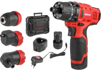 Дрель-шуруповерт WORTEX BD 1215 LiSET (1326469) уцененный