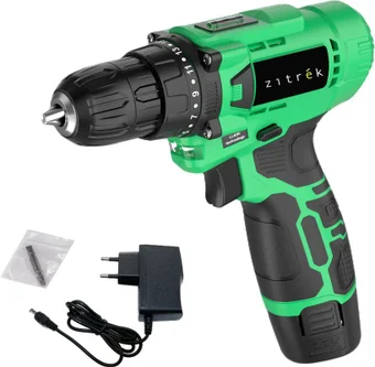 Дрель-шуруповерт Zitrek Green Li Plus / 083-1021