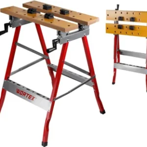 Верстак складной WORTEX WB 1560 (МДФ, 605x640x800 мм, регулировка столешницы)