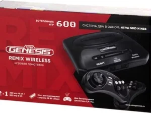 Игровая приставка Retro Genesis Remix Wireless (8+16Bit) 600 игр / ConSkDn101