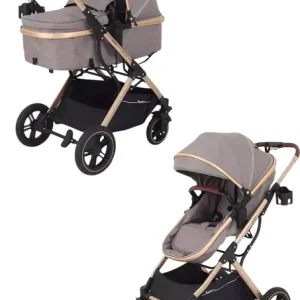 Детская универсальная коляска Rant Basic Pulsar Gold 2 в 1 / RA160 (Beige)
