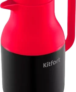 Кувшин-термос Kitfort KT-1240-1 1.6л (черный/малиновый)