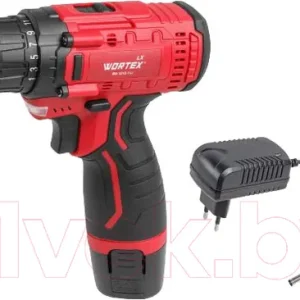 Дрель-шуруповерт WORTEX BD 1213-1 Li в кор.