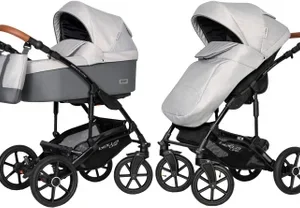 Универсальная коляска Riko Basic Bella Life (2 в 1, 01, grey fox)