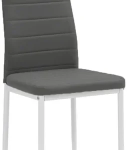 Стул Mio Tesoro Джия DC-060KD (серый/белый)