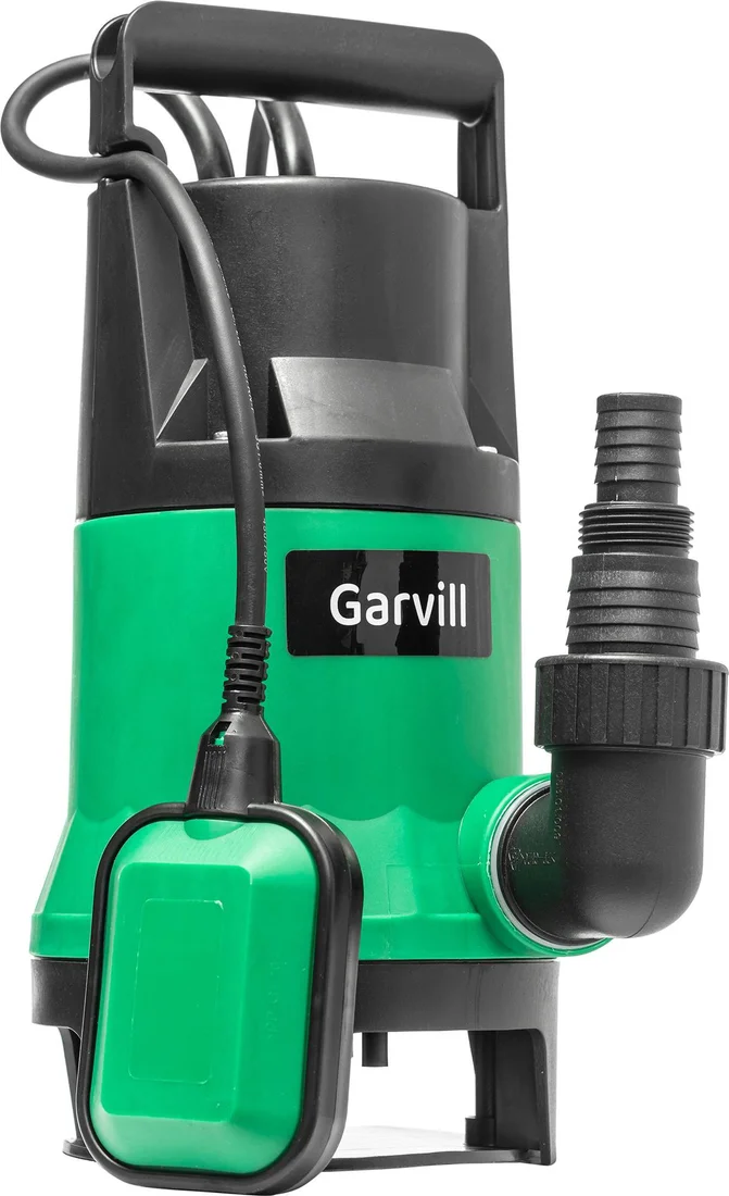 Насос дренажный Garvill DWP-750 (750Вт,12.5 м³/ч, напор 8 м)